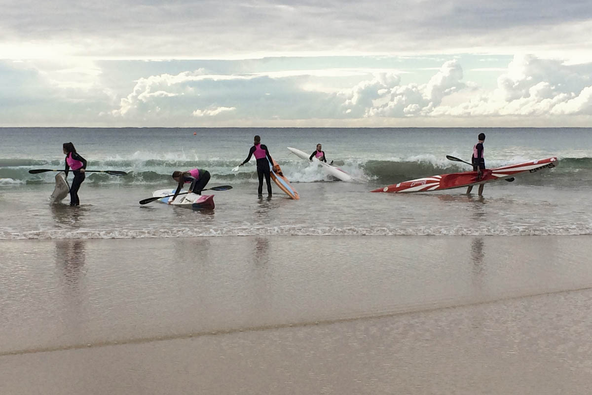 Winter at Manly Beach, Sydney.