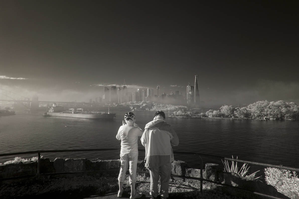 Winter from Balls Head, Sydney.