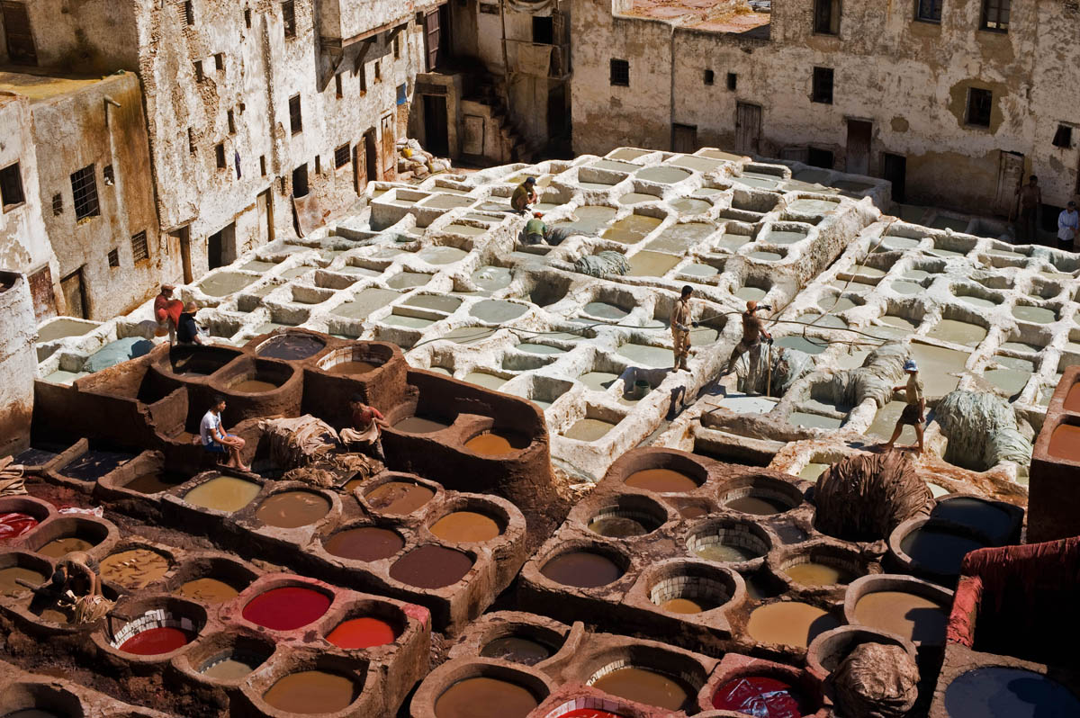 Tanneries, Fes